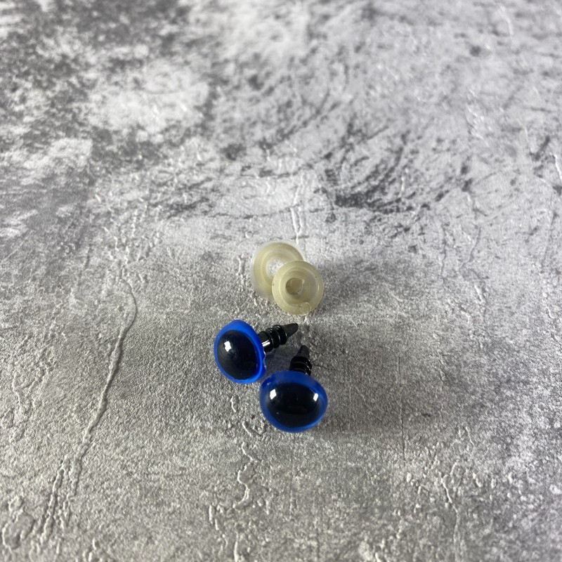 Spalvotos plastikinės akys 10 mm - Padarysiu pati