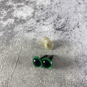 Spalvotos plastikinės akys 10 mm - Padarysiu pati