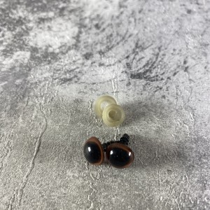Spalvotos plastikinės akys 10 mm - Padarysiu pati