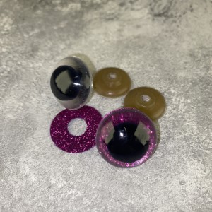 Blizgios spalvotos akys 24 mm
